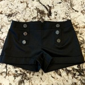 Express dressy black sailor short